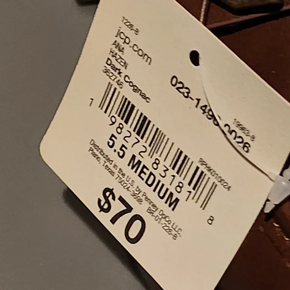 NWT a.n.a A New Approach Chunky Heels, Size 5.5 - Picture 11 of 14